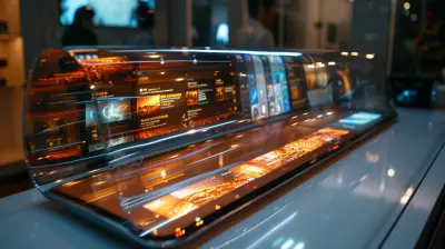 The Rise of Transparent Touchscreen Displays