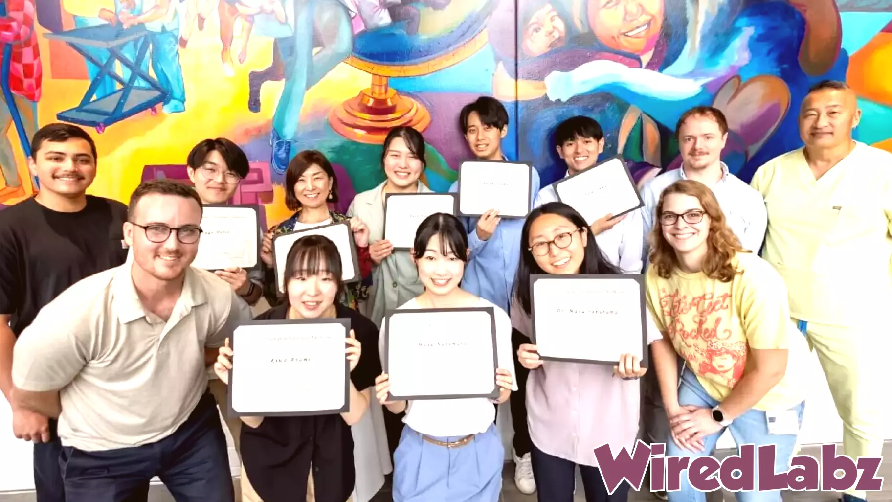 Reception honors visiting Japanese DVM and veterinary technology students