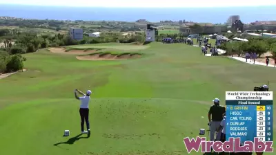 Ben Griffin Sinks Impressive Birdie on 11th Hole at Championship