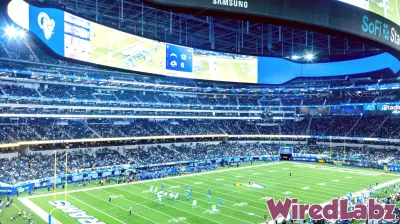 SoFi Stadium in California set the standard for integrated stadium technology